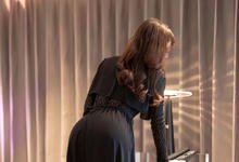 芝芝Booty翘臀丁字裤美女黑丝袜高跟性感秘书高翘臀-沐风文化