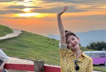 章若楠：橘黄色的日落吞没在海平线-沐风文化